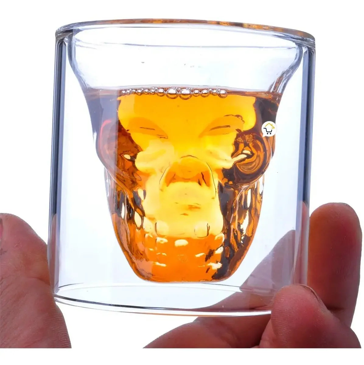 Copa Calavera 3D 25Ml Copa Doble Fondo